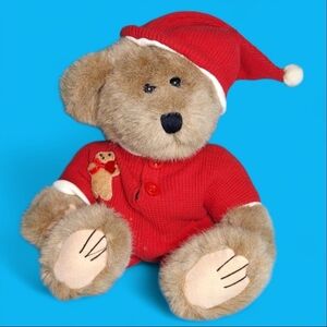 Wishpets Theodore Teddy Bear Plush Stuffed Animal Holiday Vintage 14"